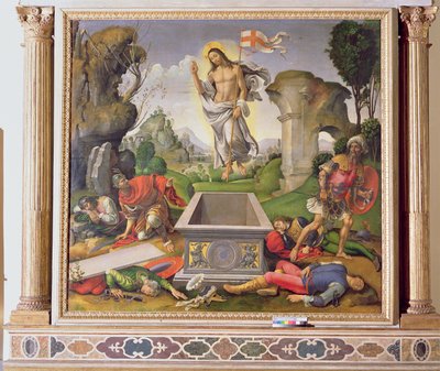 Resurrection by Raffaellino del Garbo